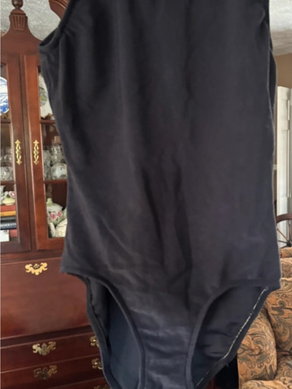 Eddie Bauer Black Men's Tank Bodysuit